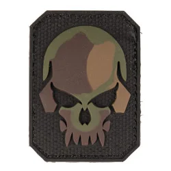 PATCH PVC TÊTE DE MORT CAMO...