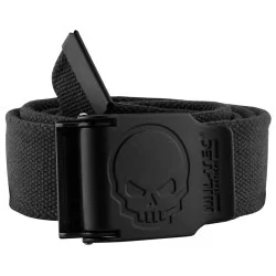 CEINTURE NOIRE BOUCLE TETE...