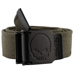 CEINTURE OLIVE BOUCLE TETE...