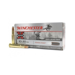 MUNITIONS WINCHESTER 30-30Win POWER POINT 170gr X20 WINCHESTER - 1