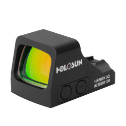 POINT ROUGE HOLOSUN 507K X2 - RETICULE ROUGE - 2 MOA HOLOSUN - 2
