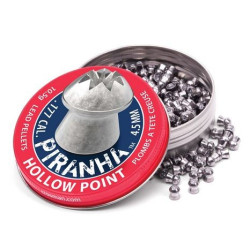 PLOMBS PIRANHA HOLLOW POINT 10.5GR C4.5 X400 - 1