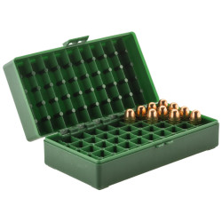 Boîte de rangement 50 munitions cal. 45ACP&LC/44SW/38-357M - 2