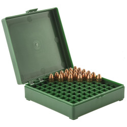 Boîte de rangement 100 munitions cal. 9x19 - 1