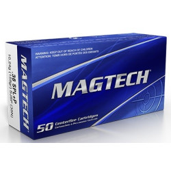 MUNITIONS MAGTECH 38SP 158GR SJSP X50 MAGTECH - 2