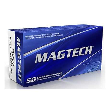 MUNITIONS MAGTECH 38SP 158GR SJSP X50 MAGTECH - 2