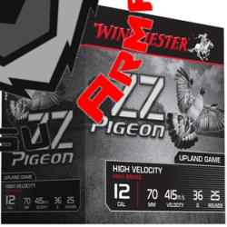 CARTOUCHES WINCHESTER 20/70 ZZ PIGEON 30G PB7.5 X25 WINCHESTER - 1