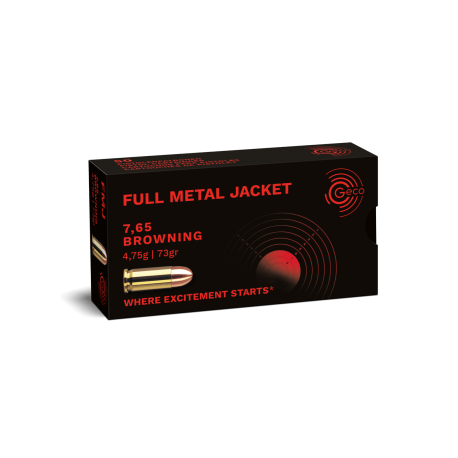 MUNITIONS GECO 7.65 browning FMJ x50 GECO - 1