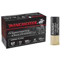 CHEVROTINES WINCHESTER DOUBLE X BUCKSHOT 12/76 10GR X5 WINCHESTER - 1