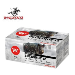 CHEVROTINES WINCHESTER DOUBLE X BUCKSHOT 12/70 30.5 12gr X10 WINCHESTER - 1