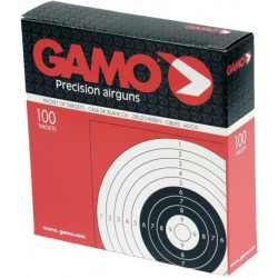 Cibles GAMO Carton 10x 14x14 x100 GAMO - 1