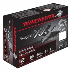 MUNITIONS WINCHESTER SUPER XX MAGNUM 12/89 63G PB6 X10 WINCHESTER - 1